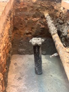 Image is of an underpinning in Adelaide by our team Adelaide Underpinning Group