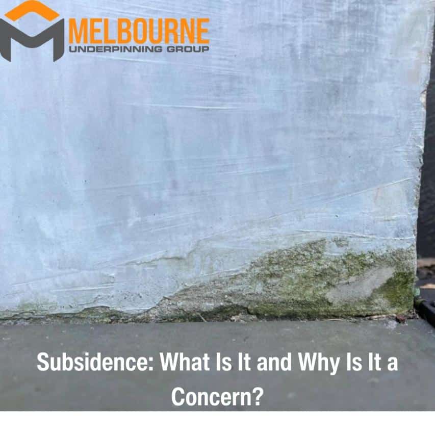 Subsidence: What Is It and Why Is It a Concern?