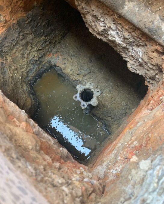 Screwpile installed by our Underpinning Watsonia Services