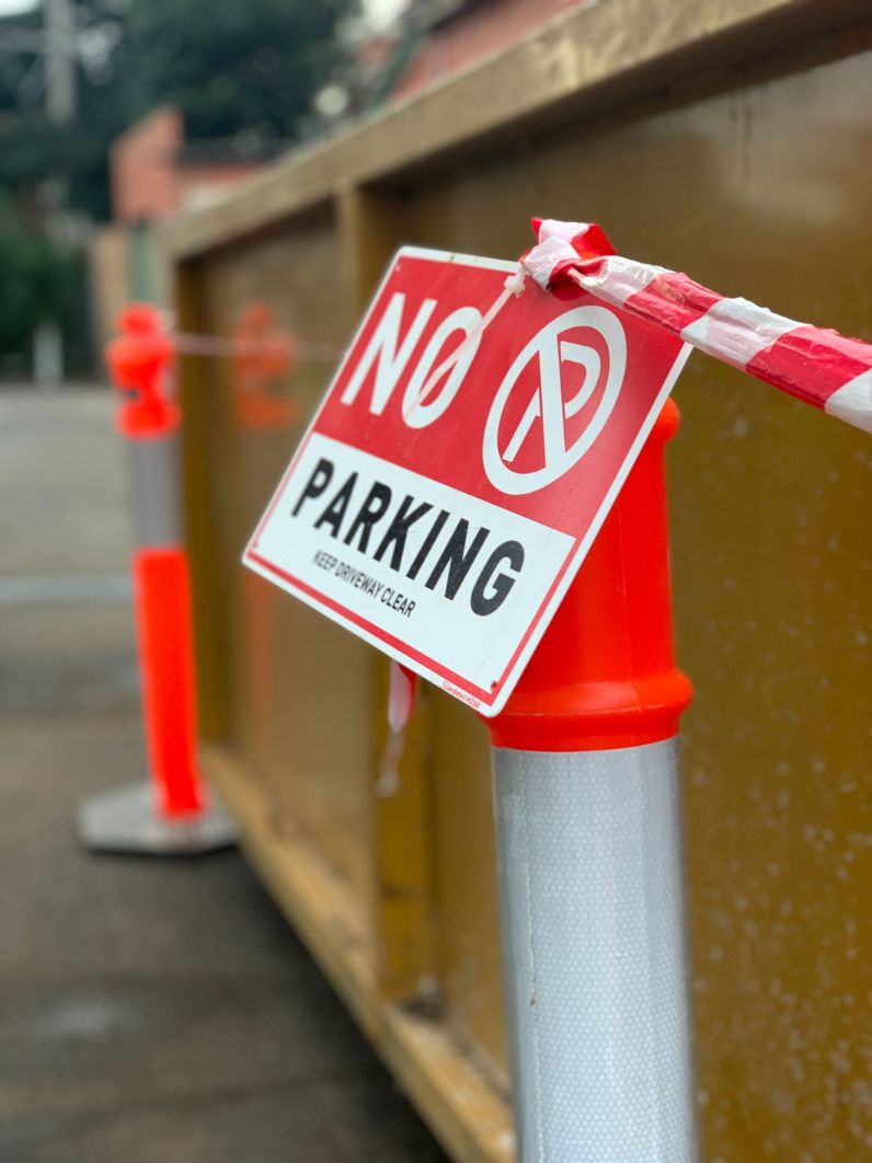 Skip bin used to remove waste for an Underpinning in Blackburn job