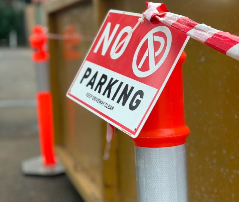 Skip bin used to remove waste for an Underpinning in Springvale job